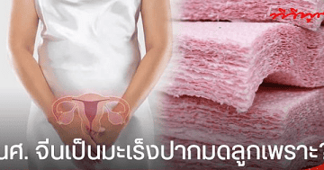 นักศึกษาเป็น "มะเร็งปากมดลูก" เพราะกระดาษชำระที่ใช้อยู่